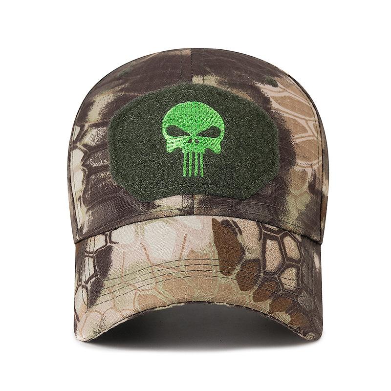 Outdoor Tactical Hat Baseball Cap Velcro Hiking Camping Mountaineering Sun Hat Jungle American Baseball Cap