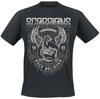 Scorpions Rock Believer Ritratto Urlante Maglietta 100% Cotone Unisex Hard Rock Streetwear Grafica per Fan