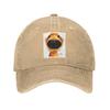 Labrador Retriever Dog Roy By Shirley Macarthur Denim Cap Casual Baseball Caps Adjustable Hat Summer Unisex Baseball Hats