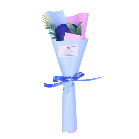 Міні-букет штучних троянд Ручної роботи Мильні квіти Пелюстки Декор Романтичний Подарунок на День Святого Валентина День народження для Жінок Матері Дружини Дівчини