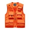Summer Men Mesh Pockets Fishing Photography Breathable Vests Coats Men Outdoor Waistcoats Sleeveless Jackets