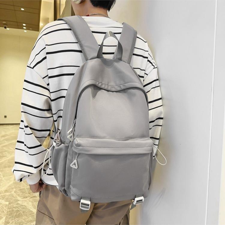 Backpack for Men and Women's Version Simple and Versatile, General Light Travel Backpack for Junior High School and College Students
