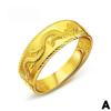 Gold Men's Open Ring Men's Dragon Ring Domineering Fashion Ring Jewelry Men