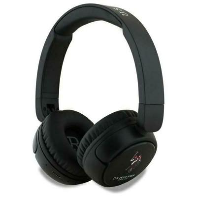 Us Polo Over-Ear Bluetooth Headphones      Ushpv6Punk Black/Black Dh Color Logo