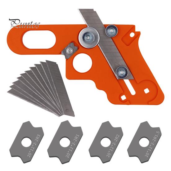 

Кромкооблицовочный станок, кромкообрезной инструмент с круглым скребком для кромок, простой в эксплуатации многофункциональный ручной деревообрабатывающий инструмент для обрезки Sets