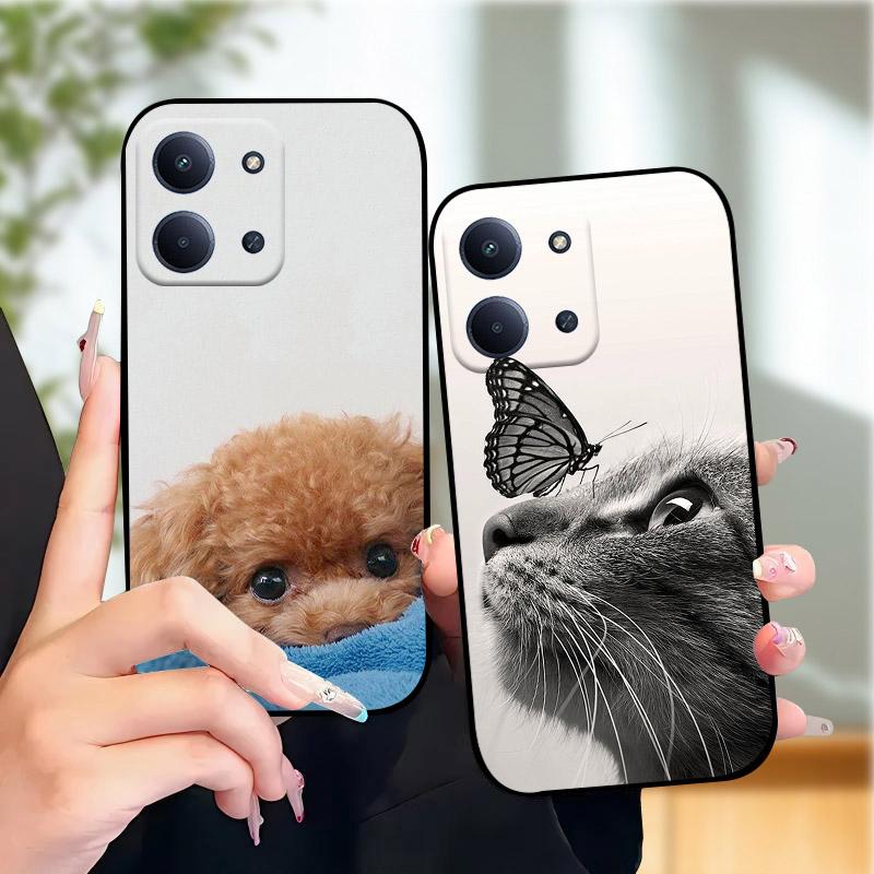 For Xiaomi Poco C85 4G Case Stylish Shockproof Soft Silicone TPU Phone Cases For Poco C 85 POCOC85 171mm Cover Fundas Coque