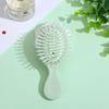 Portable Macaron Air Cushion Massage Comb for Students - Compact Beauty Hair Tool
