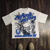 Graphic T-shirt Men Women Vintage Top Hip Hop Streetwear Oversized Tshirt Short Sleeve Casual Clothing Summer Fashion Y2K Tee