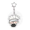 Jujutsu Kaisen Gojo Satoru Acrylic Keychain Exquisite Student Megumi Keyring Bag Decor Pendant  Keyring Yuji Birthday Gift