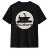 Saltburn Movie Bathtub Silhouette Cotton T Shirts Hip Hop Tshirt for Adult Summer Y2K Retro Pa