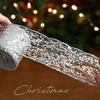 2M Sparkling Mesh Christmas Ribbon Elegant Glitter Sequins Diy Gift Bow Satin Organza Wreath Decor Ribbon Holiday Decorations