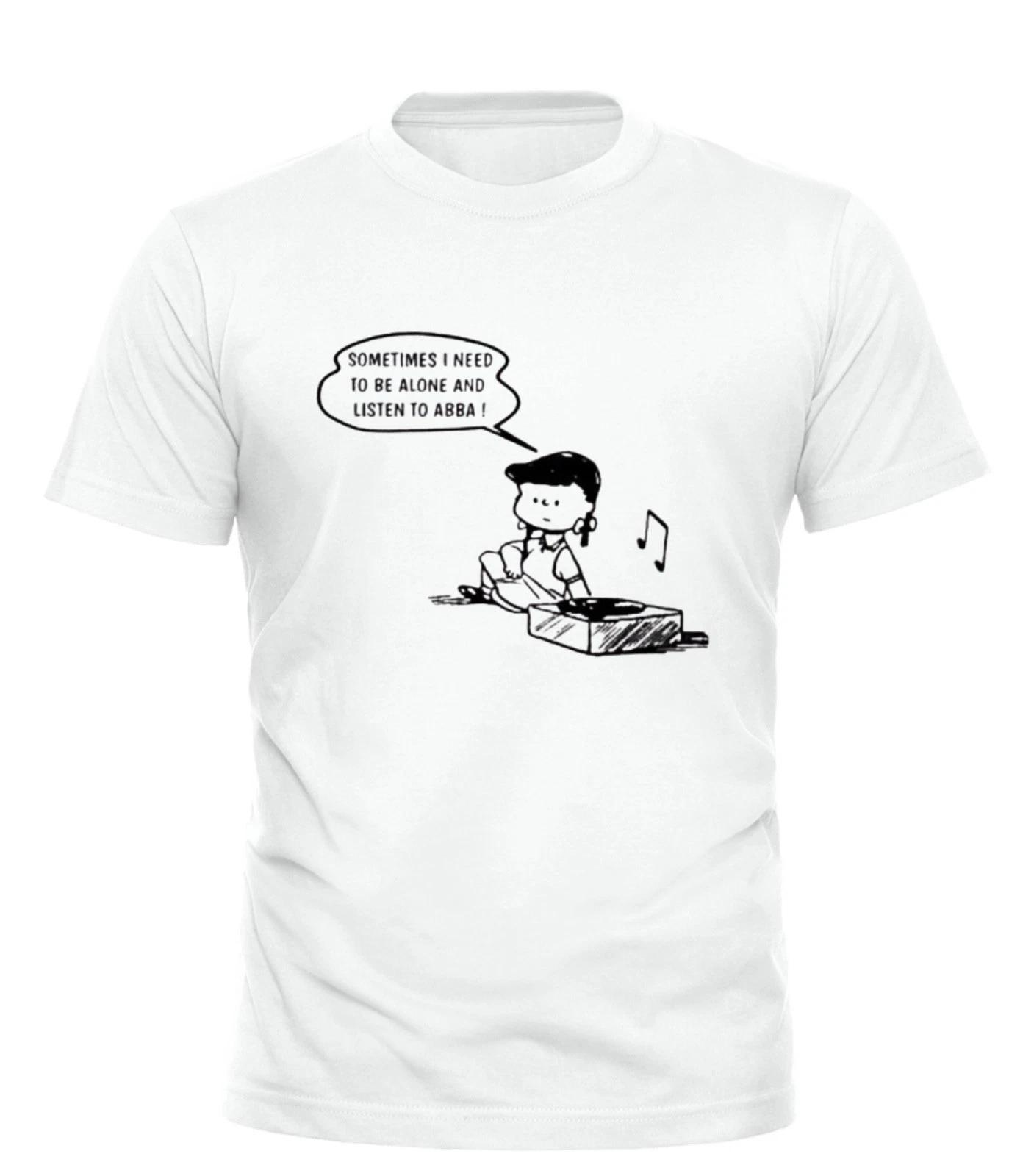 

Abba Need To Listen T-Shirt Short Sleeve All Sizes funny introvert T-Shirt S