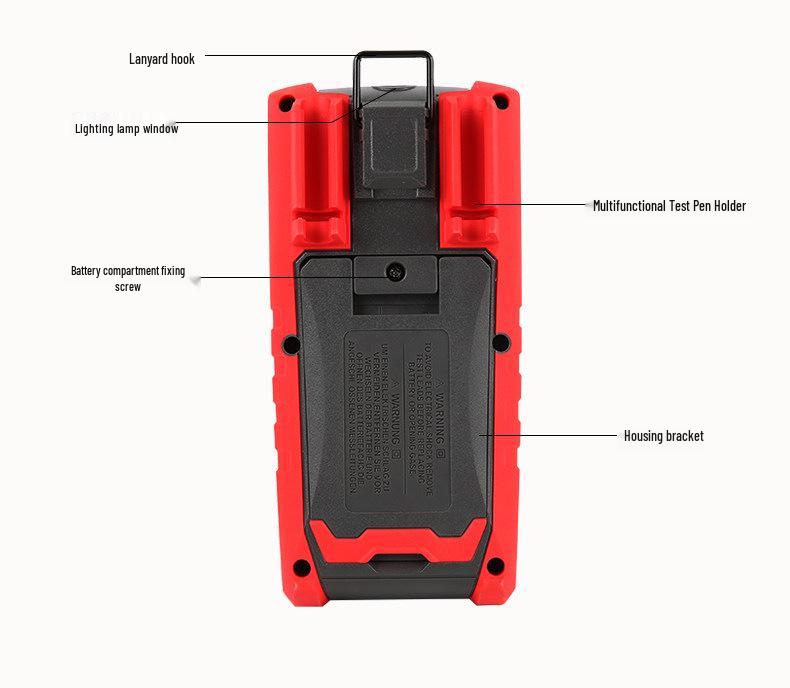 UNI-T UT191T High-Precision Digital Multimeter - Multifunctional, Auto-ranging, Anti-burn Electrician's Tool with Digital Display