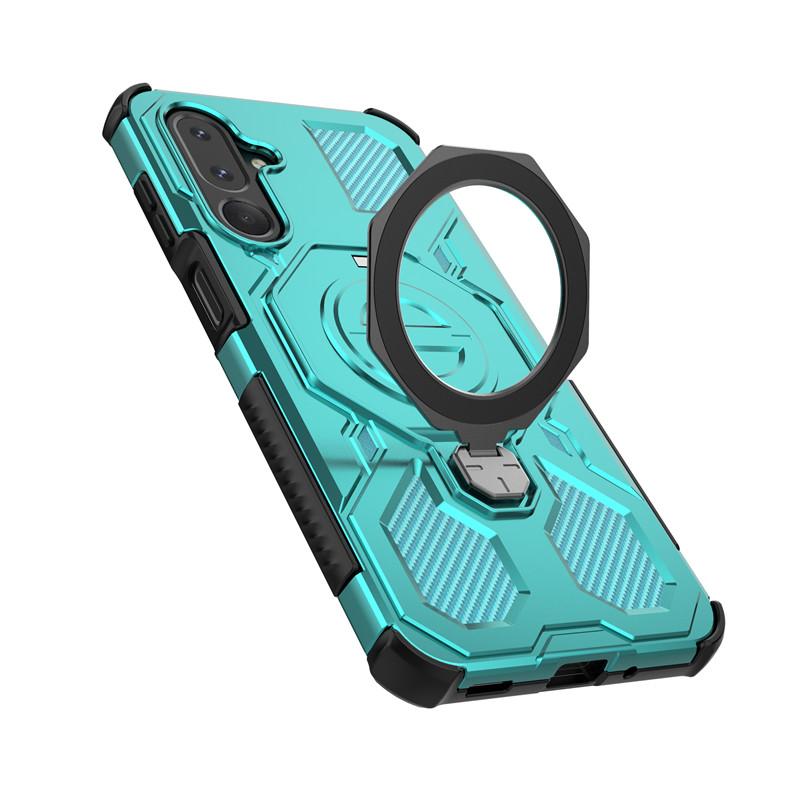 For Samsung Galaxy M36 Case Samsung M36 5G Cover Holder Magnetic Wireless Charging Protective Phone Cases For Samsung M36 Funda