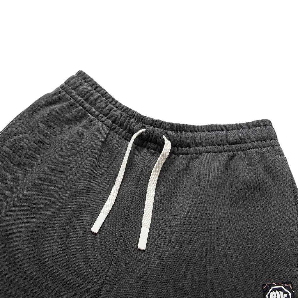 Li Ning Badfive Loose Fit Cuffed Comfortable Knitted Sports Pants Men Bottoms Dark-Gray AKLU203-3