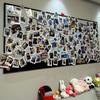 Self-Adhesive DIY Felt Photo Wall Board for Dorm or Living Room