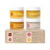 Tag Nacht Hautpflege Set Straffende Feuchtigkeitsspendende & Hautbarriere Reparatur Creme Straffende Aufhellende Gesichts-Peeling Nährende Augenpflege Kombi