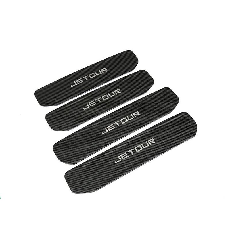 Car Stainless Steel Door Handle Panel Decorative Cover For Chery Jetour Traveller T2 2023 2024 Modification Accessories