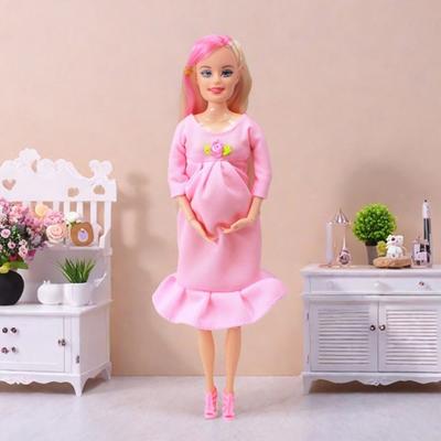 1/2Pcs Schwangere Mutter Spielzeug mit Baby Puppen Bewegliche Gelenke Design Umweltfreundliche
