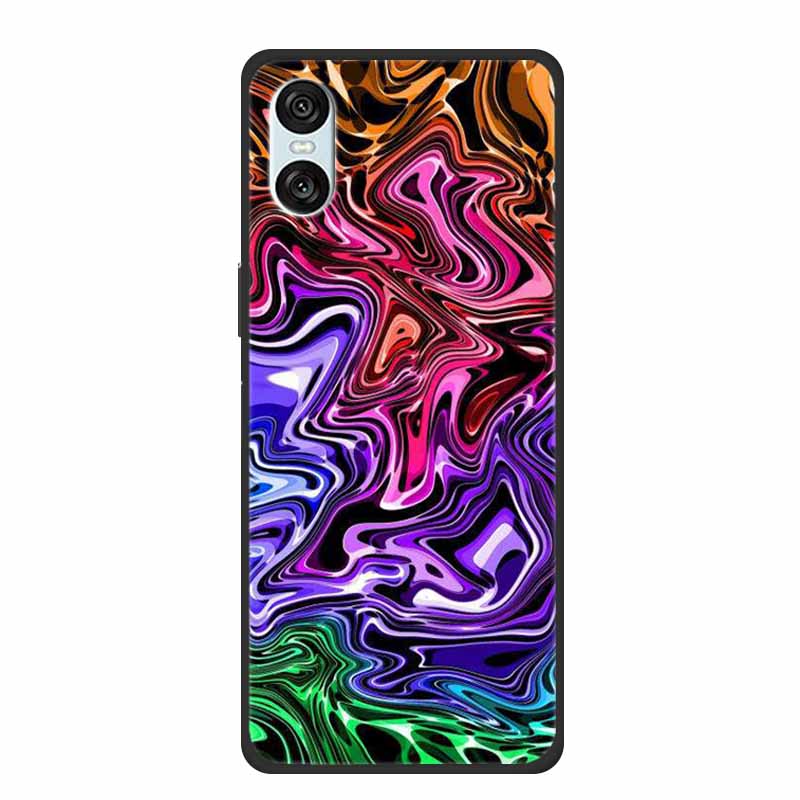 Case For Sony Xperia 10 VI 5G Marble TPU Soft Silicone Back Cover For Sony Xperia 10VI Phone Cases Protective Mica Painted Capa