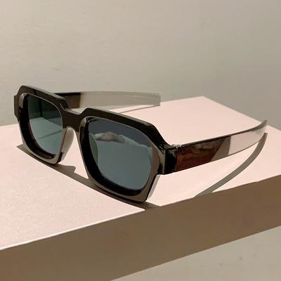 Square Sunglasses Women For Men Vintage Sun Glasses Luxury Brand Designer Punk Hip Hop Popular Summer Candy Shades Uv400