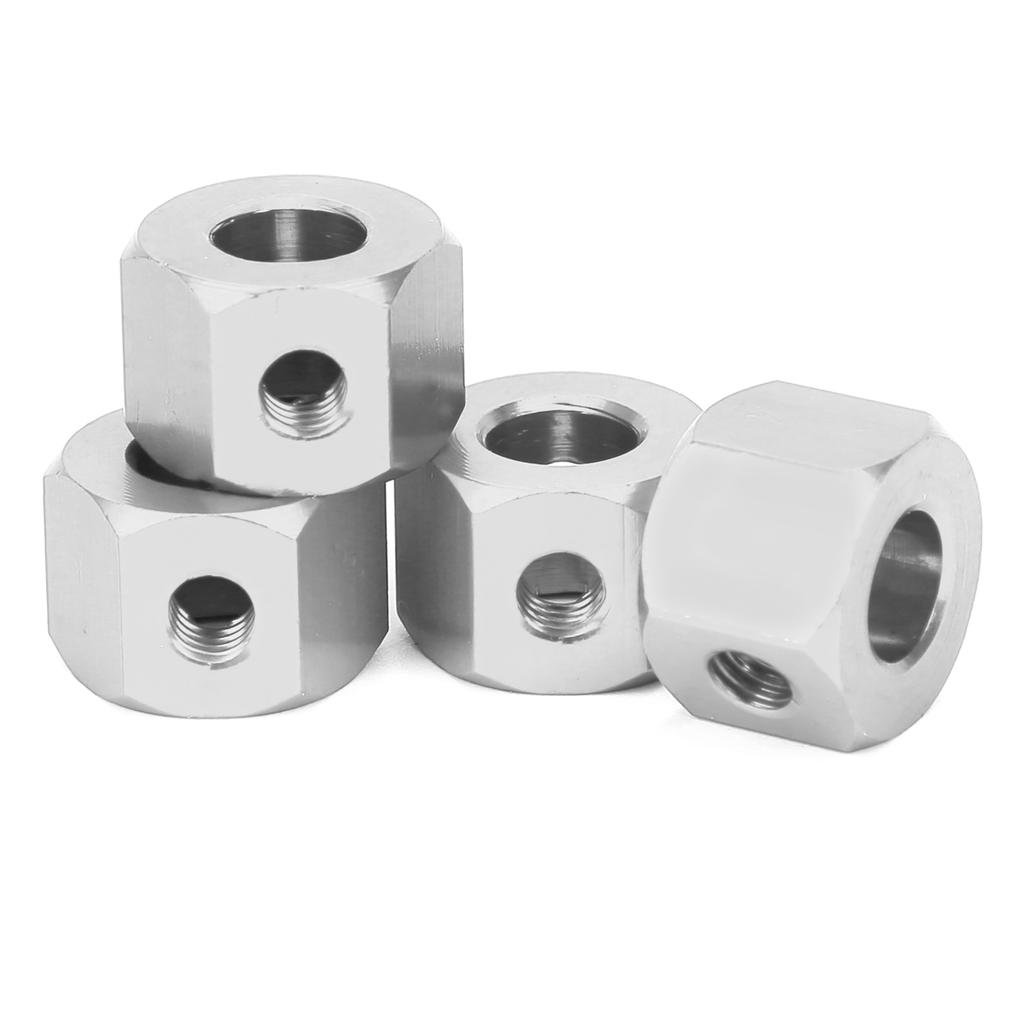 5mm to 12mm Aluminum Alloy Extension Adapter Hub Combiner Coupler for WPL D12 RC Truck