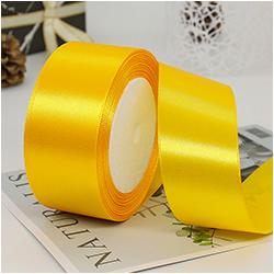 100% Polyester Single Face Satin Ribbon Roll 38 mm 1.5 Inch Custom Printed for Decoration and Wrapping