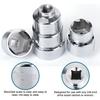 Heavy-Duty Oil Filter Removal Socket Set-3/8" Drive, 24-38mm-Precision Cap Wrench Kit For Quick & Hassle-Free Car Oil Filter