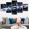5 Pieces Wall Art Canvas Painting Home Decoration Vehicle Ford Mustang Sports Car Modular Picture Print For Living Room Artwork
