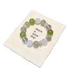 Natural Green Crystal Bracelet Light Luxury Style Handmade Women