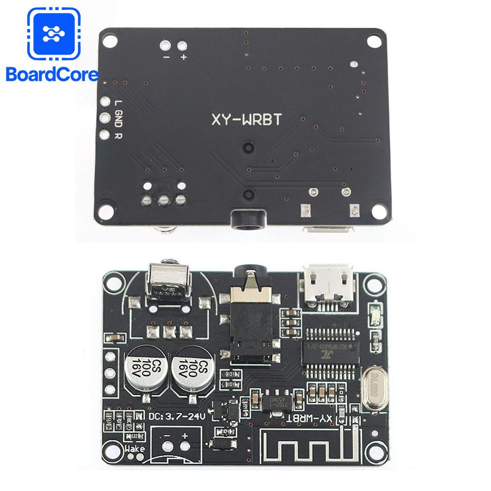 

Аудіомодуль Bluetooth 5.0 XY-WRBT Плата аудіоприймача MP3 Плата декодера без втрат Бездротовий стерео музичний модуль DC3.7~24V No remote control