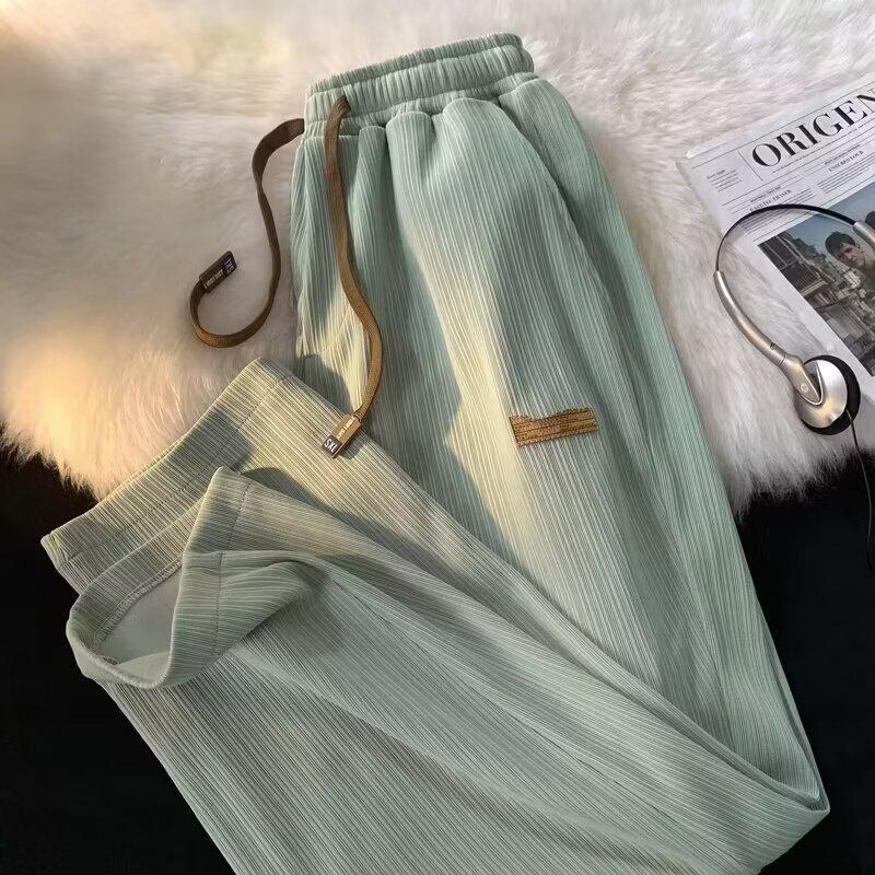 2024 Men's Korean Style Loose Casual Wide-Leg Summer Pants