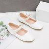 Girls' Spring & Autumn Princess Soft-Soled Leather Shoes: Stylish White Baby & Student Performance Footwear