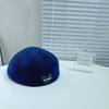 New Autumn and Winter Beret Female Painter Hat Big Head Circumference Warm Tweed Love and Wear Baseball Cap Back