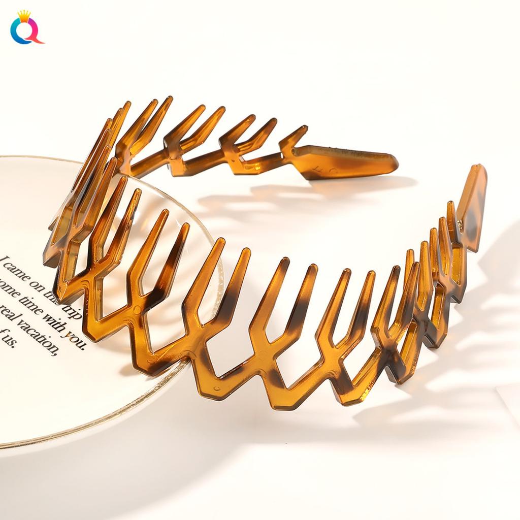 Non-slip Toothed Headband For Pressing Bangs And Broken Hair