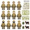 M8107 M1634 M1817 Military Building Block Minifigures Assault Division Special Forces Toys