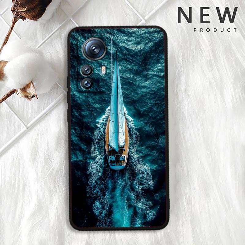 Fashion airplane pattern Phone Case For Xiaomi Mi 15 14 13 13T 12 12T 12S 11 11i 11T Pro Ultra Lite 5G Black Soft