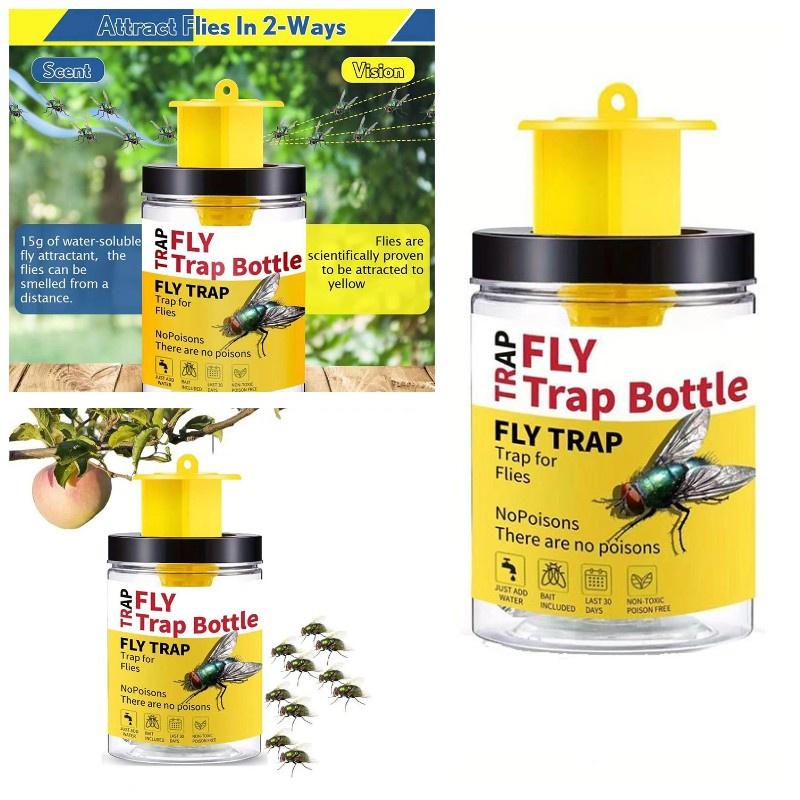 Neue Outdoor Fliegenkiller Flasche Effektive Fliegenfalle für den Außenbereich
