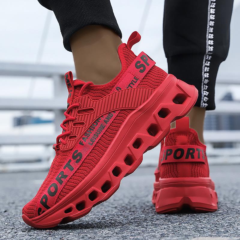 Shoes Men's New Men's Shoes Lace-up Running Shoes Lightweight Casual Sports Shoes Men's Shoes