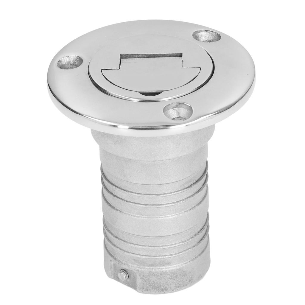38mm Water Injection Port 316 Stainless Steel Boat Refueling Port Marine Filler AccessoriesFUEL