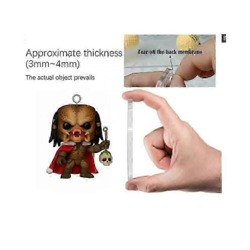 World Of Warcraft: Azeroth Heroes Advent Countdown Holiday Blind Box Christmas Tree Decoration Acrylic Pendant