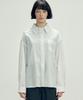 MALOUPE 4121 Summer Nylon Oversized Shirt (White)