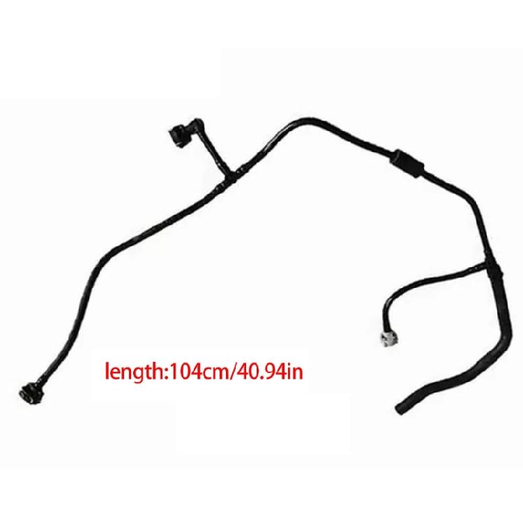 Replacement Coolant Hose Line Return Pipe Automotive Accessories Easy Installation Exhaust Pipe for 2015-2019