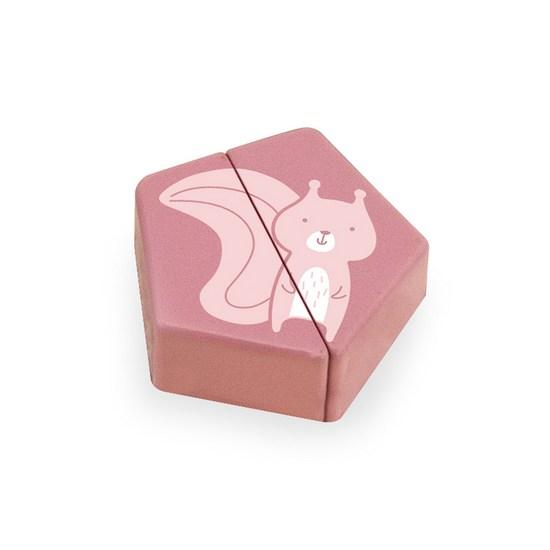 Polarbee Wooden Animal Block Puzzle, Korean Popular Puzzles