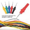 15pcs Automotive Diagnostic Test Probe Puncture Needles Oscilloscope Probe Pins Set Repair Tool Accessories