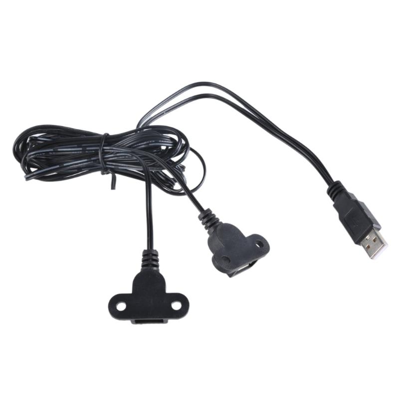 

USB Y Splitter Cable Male to Double Female Extension Charging Cord For Laptop, Phone, Tablet Charging Only чорний