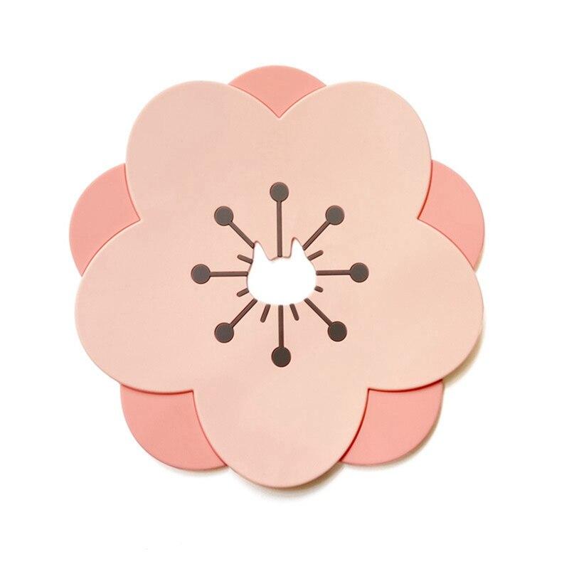 Подставка из ПВХ для кухни, коврик под кастрюлю, подставка под чашку, термостойкая, двухслойная, трехмерная, с эффектом дислокации, подставка под сакуру