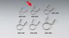 Kijima Bike Parts Hose Clip B Type 8mm 5 Pieces