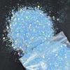 50G PET Nail Diamond Glitter Sequins Hexagon Holographic Glitter Glitter Powder  Polish Decoration