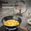 Kangbache 32cm Titanium Nitrided Iron Wok